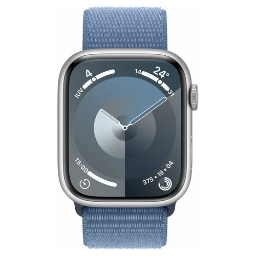 Load image into Gallery viewer, Smartwatch Apple Watch Series 9 Blue Silver 1,9&quot; 45 mm-1
