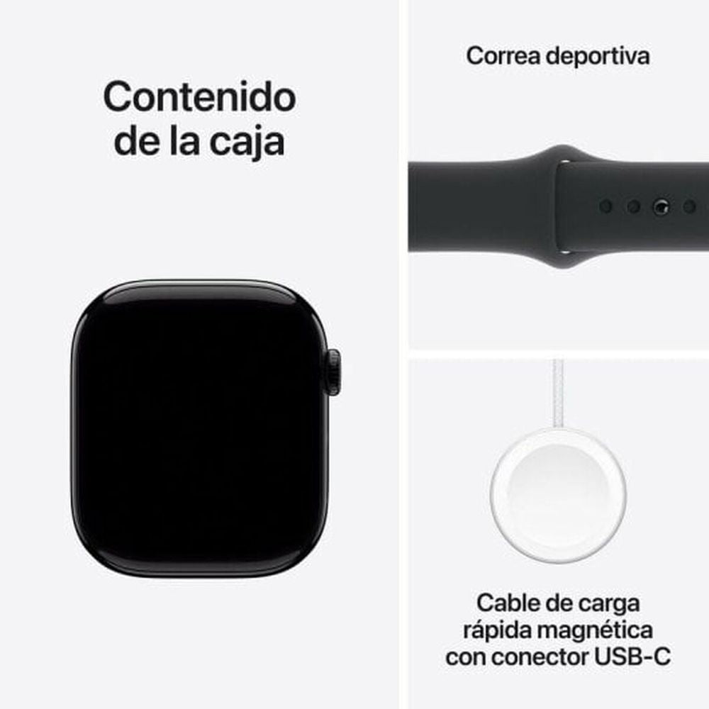 Smartwatch Apple Series 10 GPS 42mm Black Ø 46 mm-1