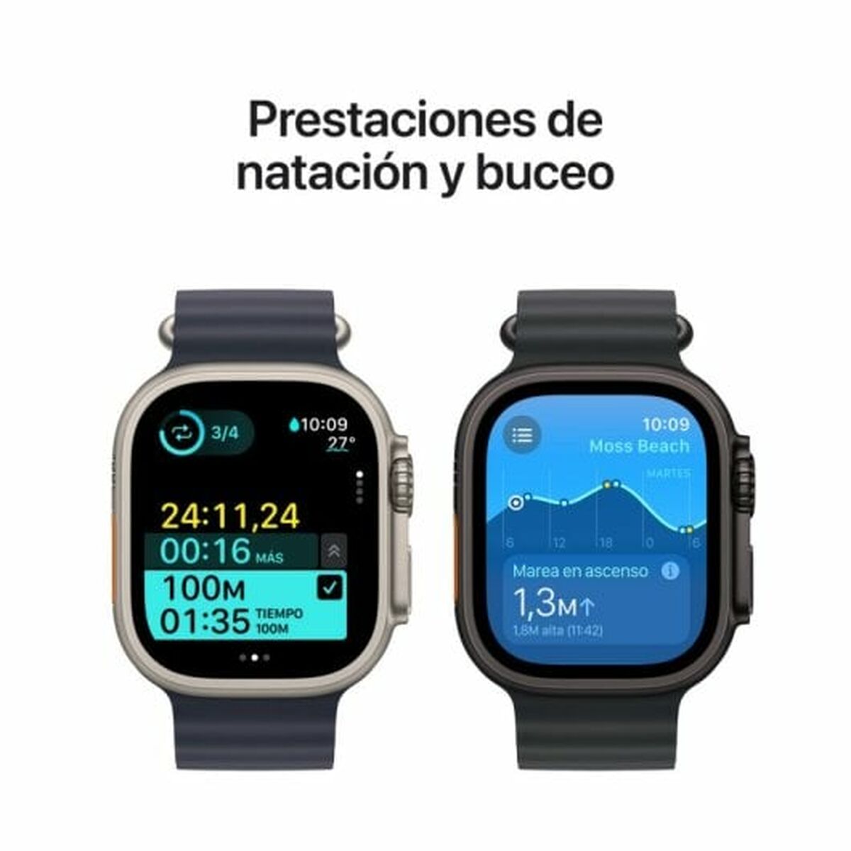 Smartwatch Apple MX4D3TY/A Titanium 49 mm-6