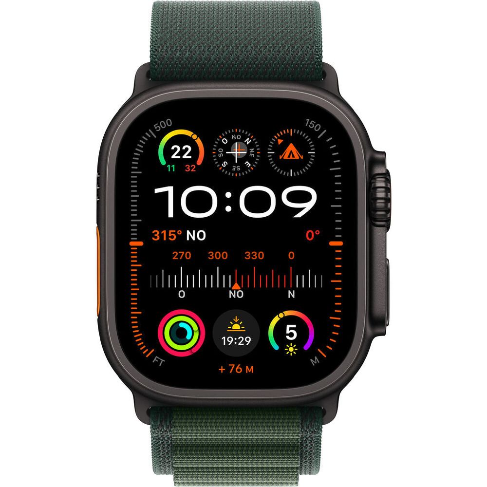 Men's Watch Apple MX4Q3TY/A Black Green-1