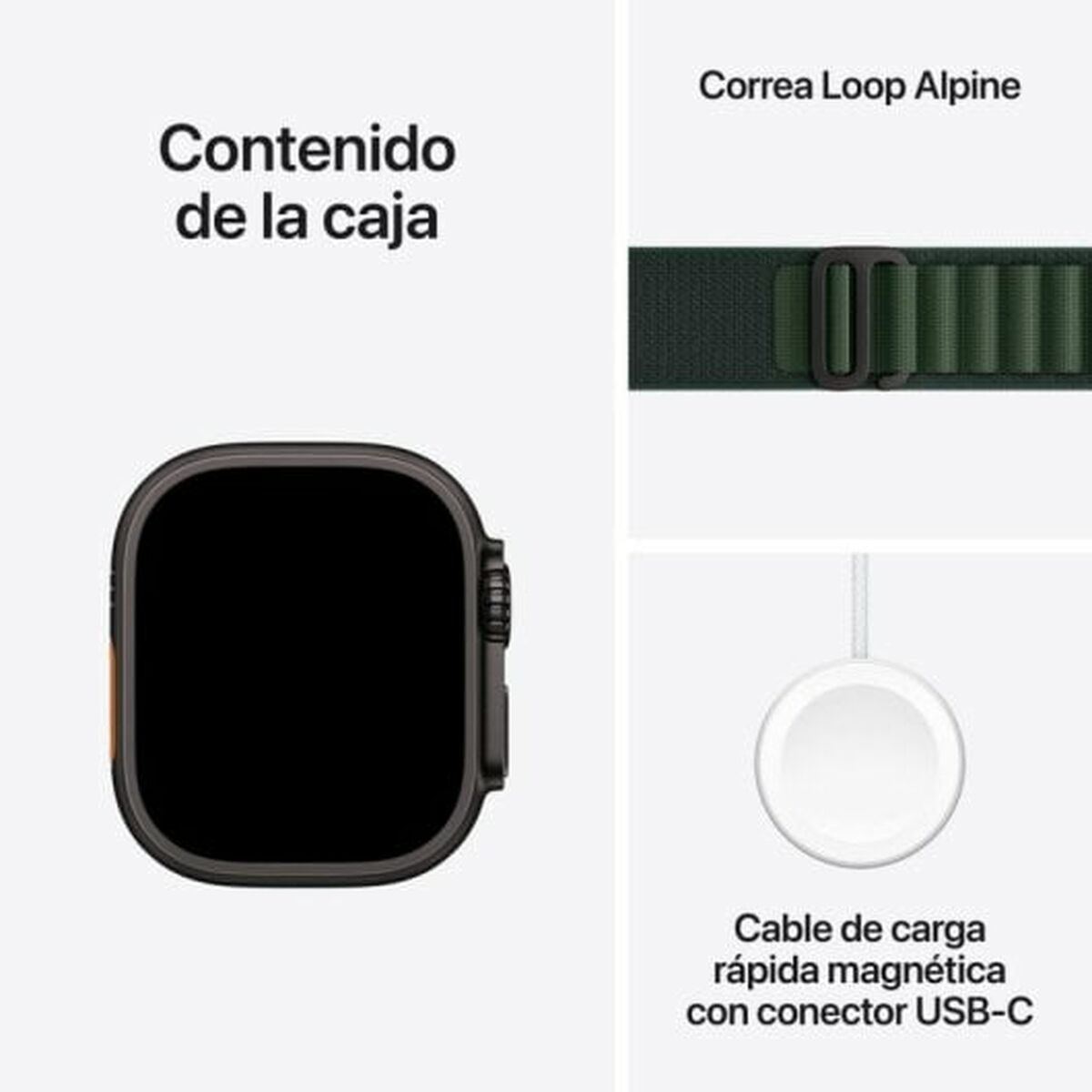 Smartwatch Apple MX4Q3TY/A Black 49 mm-1