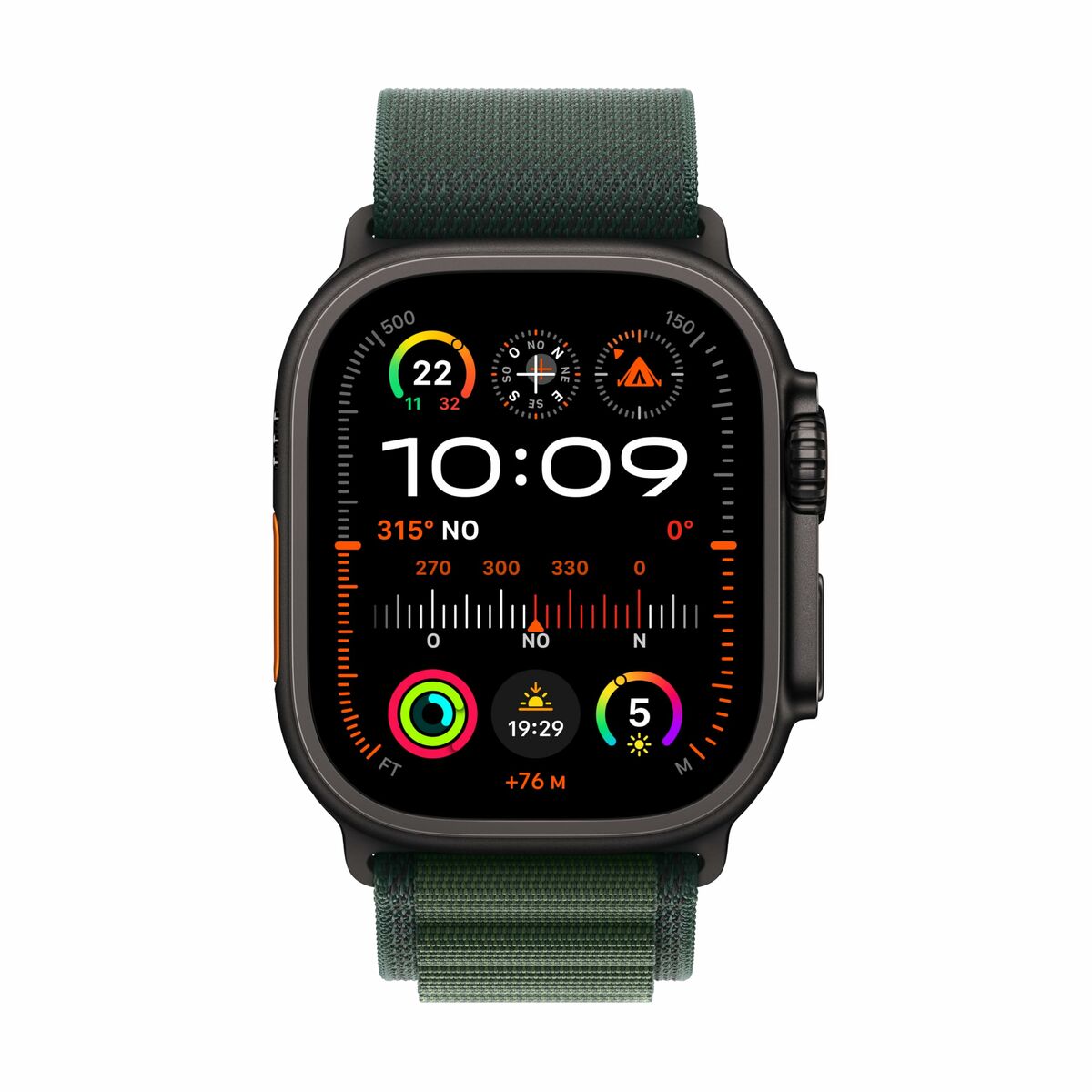 Smartwatch Apple Watch Ultra2 1,92" Black Green 49 mm-1