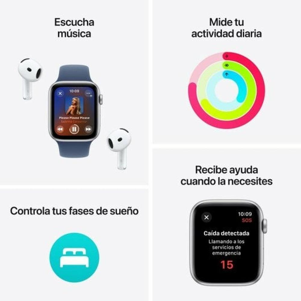 Smartwatch Apple SE GPS 40mm Silver 40 mm-6