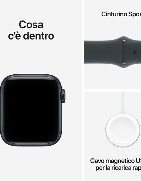 Smartwatch Apple MEH94QL/A Black 40 mm-1