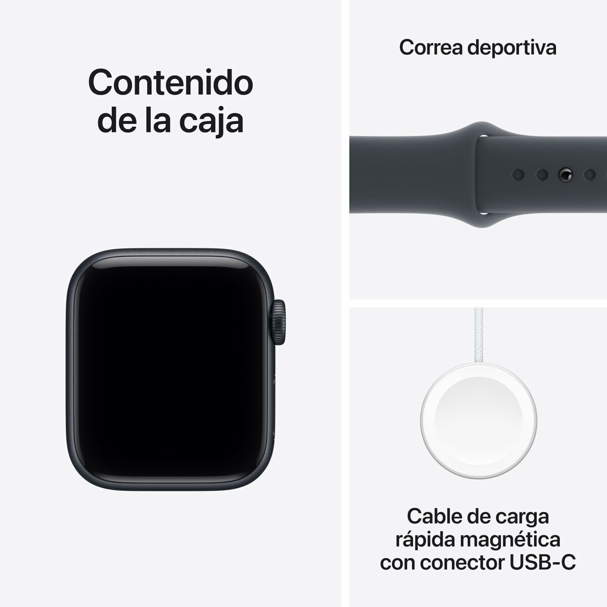 Smartwatch Apple MEHC4QL/A Black 40 mm-1