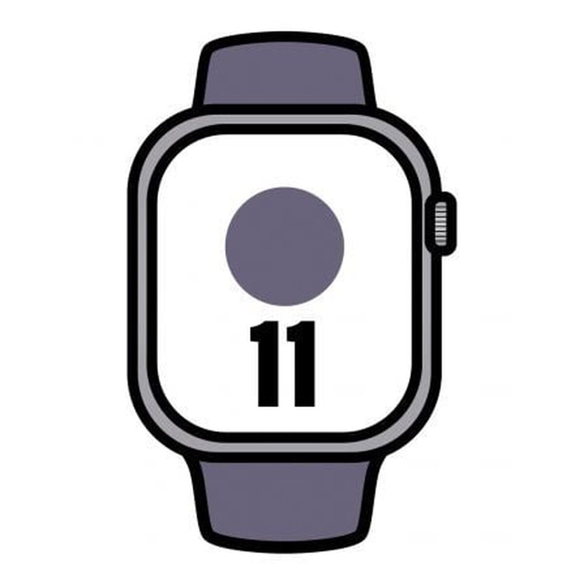 Smartwatch Apple MF8H4QL/A Silver-4