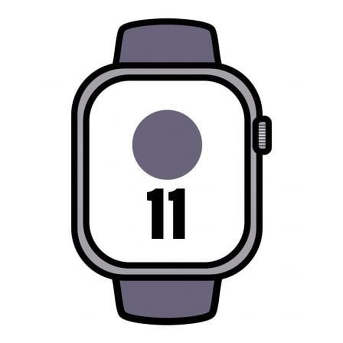 Smartwatch Apple MFCP4QL/A Silver 46 mm-1