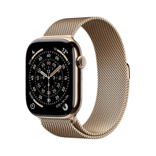 Load image into Gallery viewer, Smartwatch Apple MFD74QL/A Titanium Golden 46 mm-6
