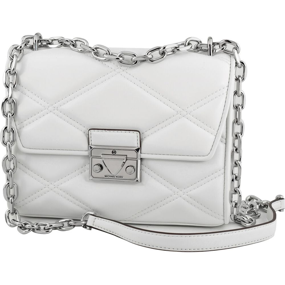 Women's Handbag Michael Kors Serena White 22 x 16 x 9 cm-0