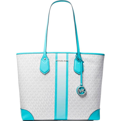 Load image into Gallery viewer, Women&#39;s Handbag Michael Kors 30S2SV0T3V-OCEAN-BLUE-MULTI Grey 35 x 30 x 17 cm-0
