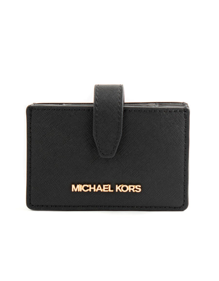Women's Card Holder Michael Kors 35F2GTVD0L-BLACK-0