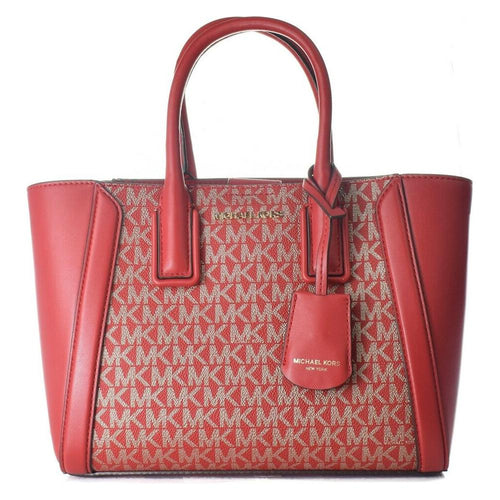 Load image into Gallery viewer, Women&#39;s Handbag Michael Kors 35F2G6KC5V-CHILI-GLD Red 24 x 18 x 8 cm-1
