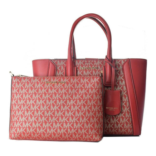 Load image into Gallery viewer, Women&#39;s Handbag Michael Kors 35F2G6KC5V-CHILI-GLD Red 24 x 18 x 8 cm-0
