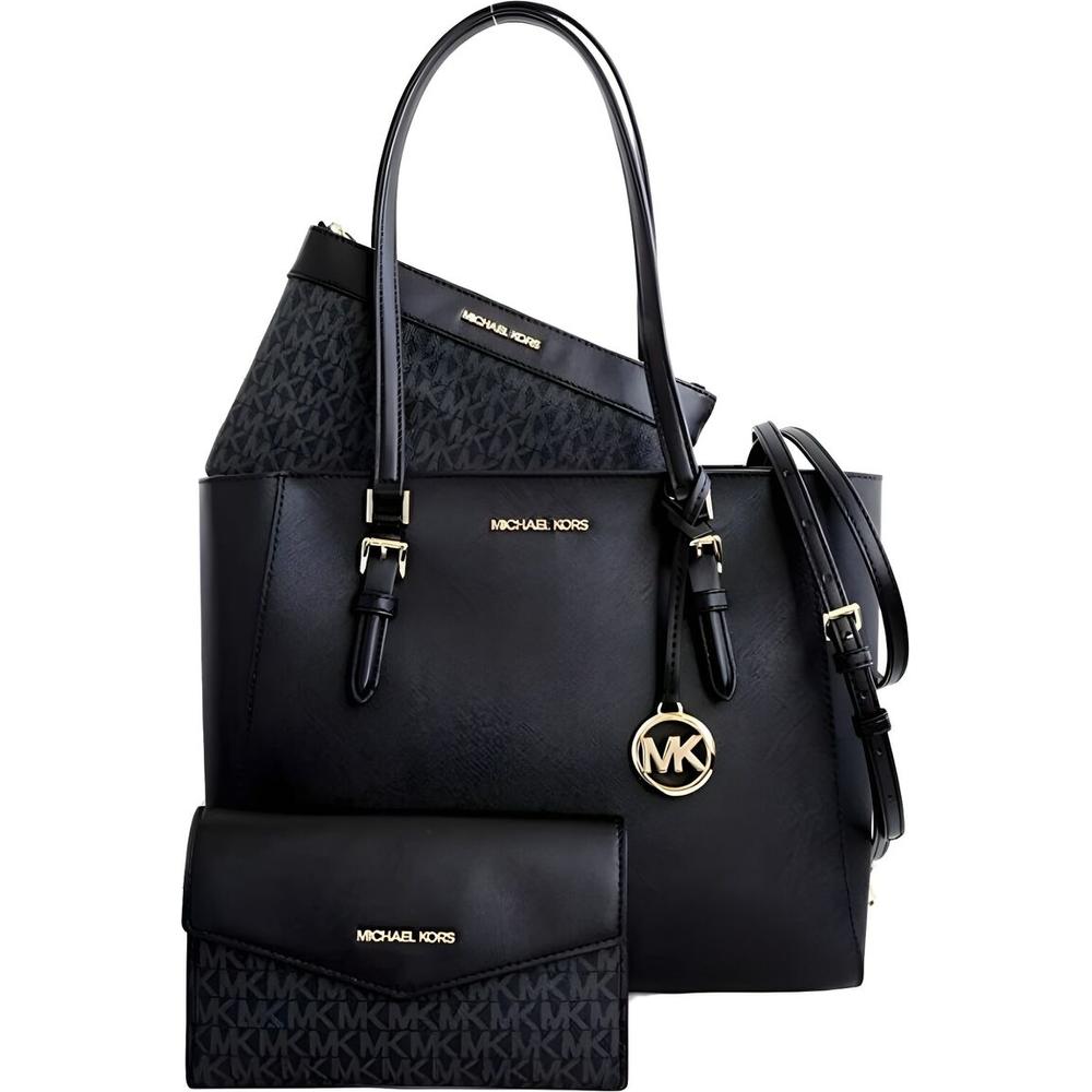 Women's Handbag Michael Kors Charlotte Black 34 x 27 x 11 cm-0