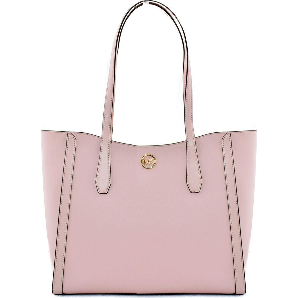 Shoulder Bag Michael Kors Leida Pink 33 X 30 X 12 CM-0