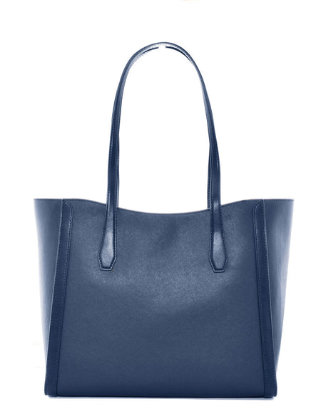 Shoulder Bag Michael Kors Leida Blue 33 X 30 X 12 CM-1
