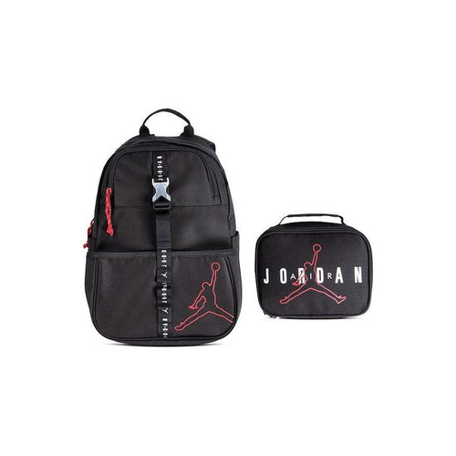 Load image into Gallery viewer, Casual Backpack Nike JAN AIR JORDAN LUNCH 9A0775 023 Black-2
