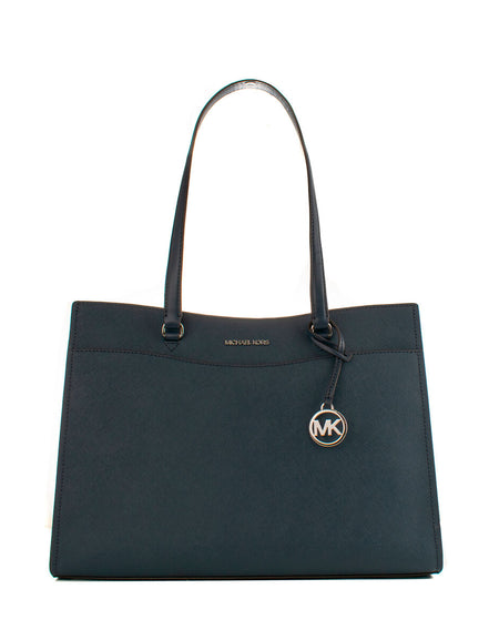 Shoulder Bag Michael Kors 35F4STVT9L-NAVY Blue 37 x 28 x 12 cm-0
