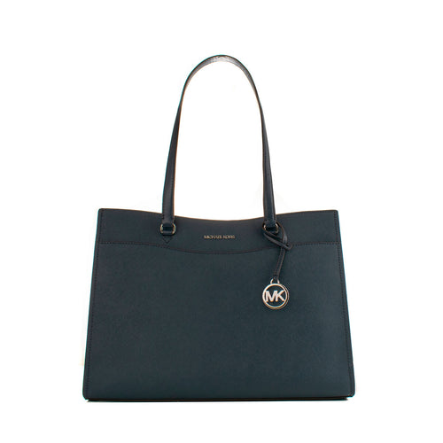 Load image into Gallery viewer, Shoulder Bag Michael Kors 35F4STVT9L-NAVY Blue 37 x 28 x 12 cm-0
