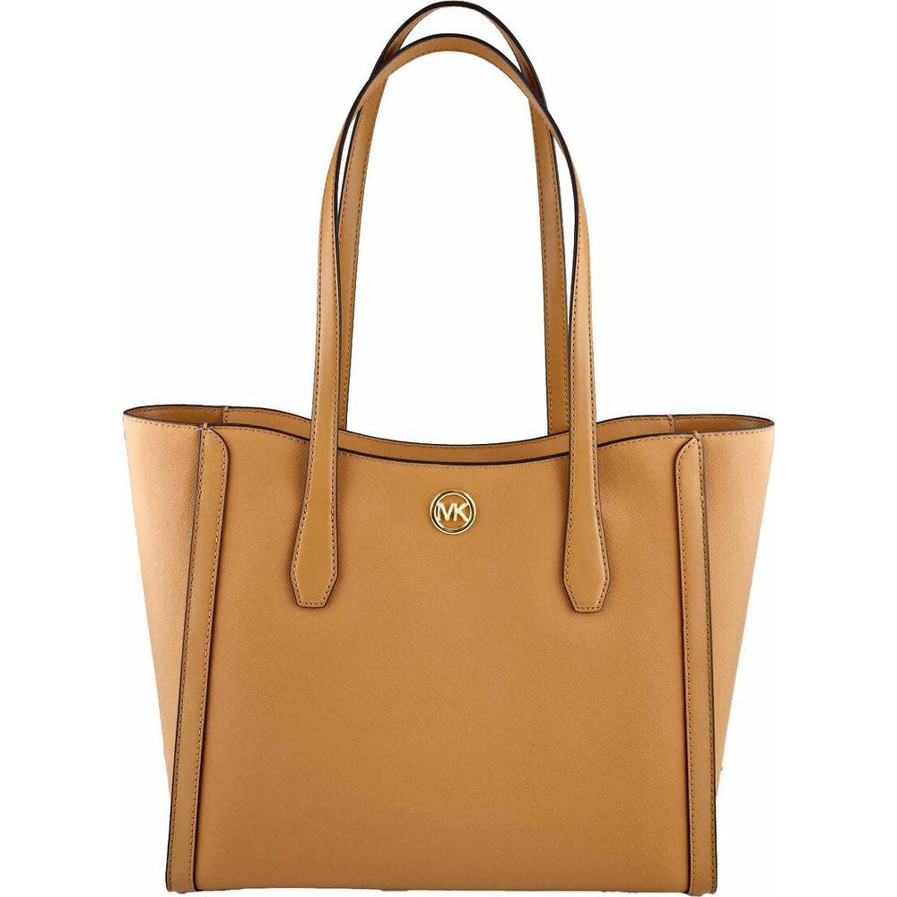 Women's Handbag Michael Kors Leida Brown 40 x 28 x 11 cm-0