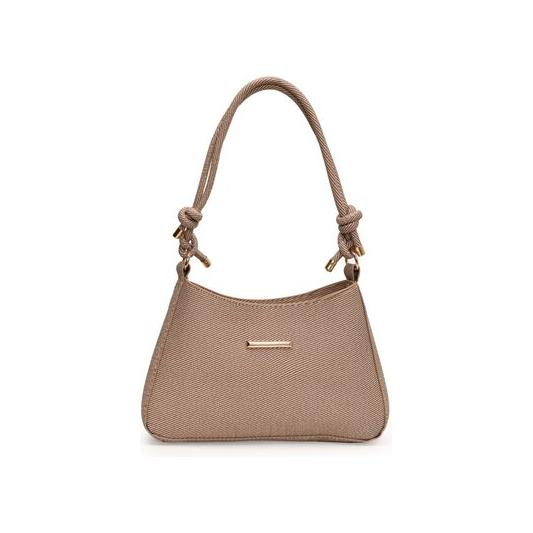 PU Leather Knotted Strap Handbag – A Statement of Elegance