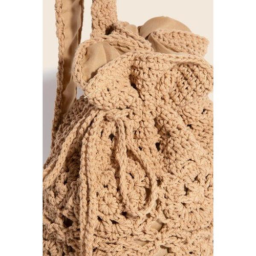 Load image into Gallery viewer, Fame Intricate Braided Single Strap Drawstring Bag
