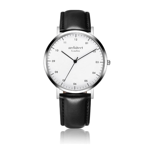 Load image into Gallery viewer, Handwriting Engraving - Men&#39;s Architect Zephyr + Jet Black Strap
