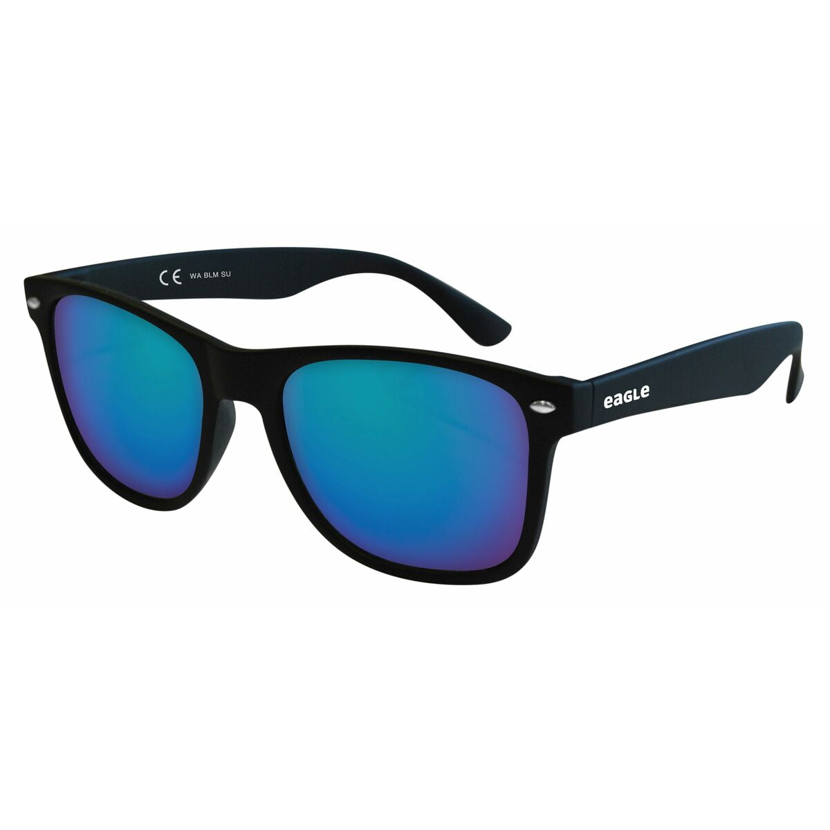 Unisex Sunglasses Eagle WAVE Black Mirror-12