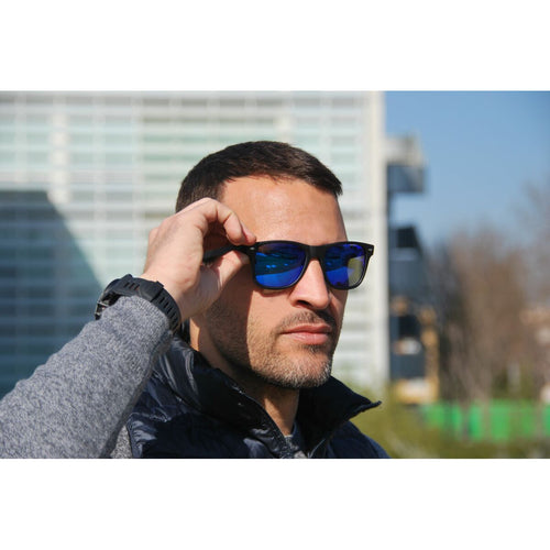 Load image into Gallery viewer, Unisex Sunglasses Eagle WAVE Black Mirror-8
