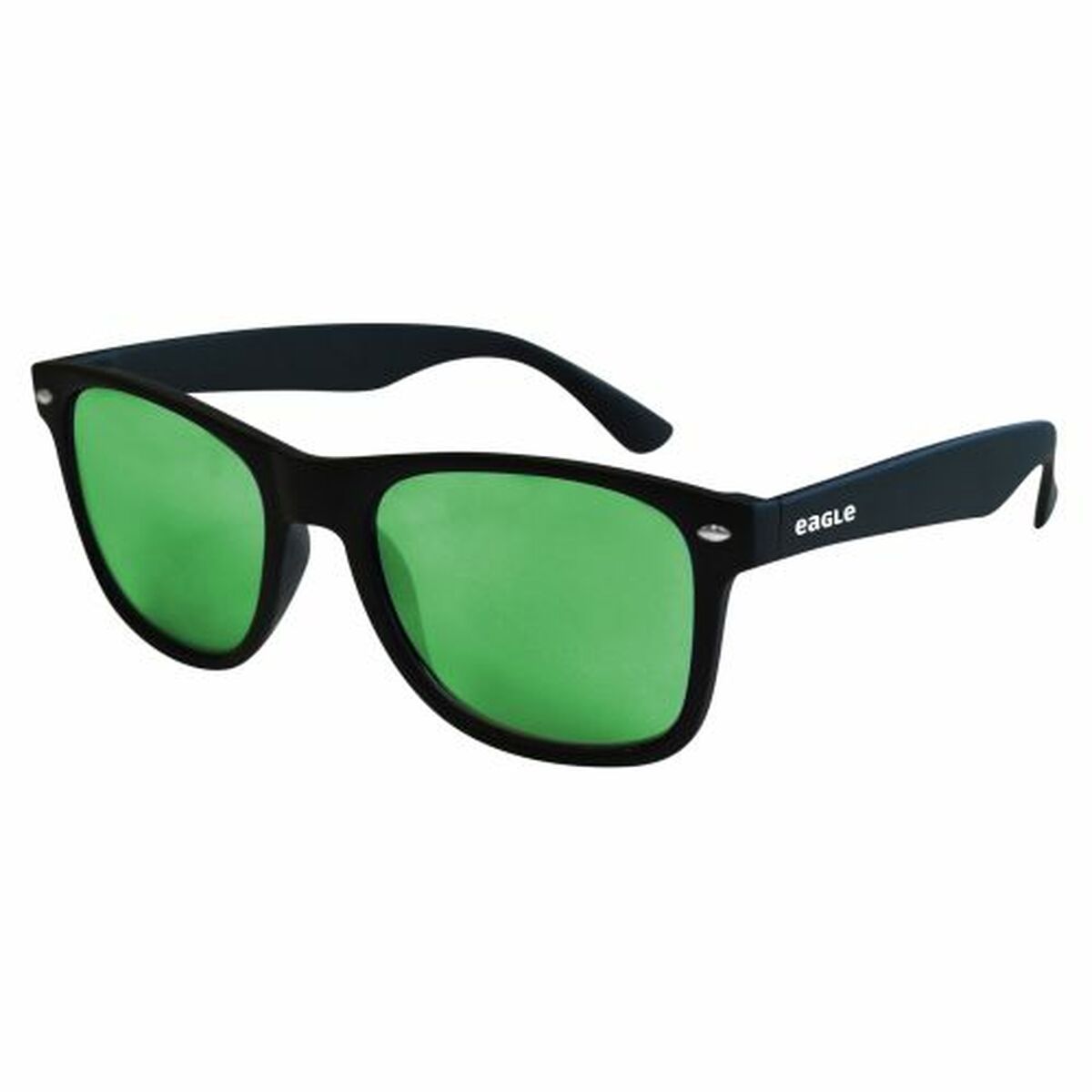 Unisex Sunglasses Eagle WAVE Black Mirror-0
