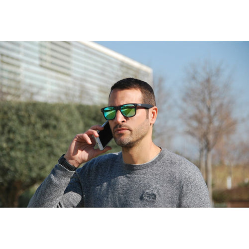 Load image into Gallery viewer, Unisex Sunglasses Eagle WAVE Black Mirror-5
