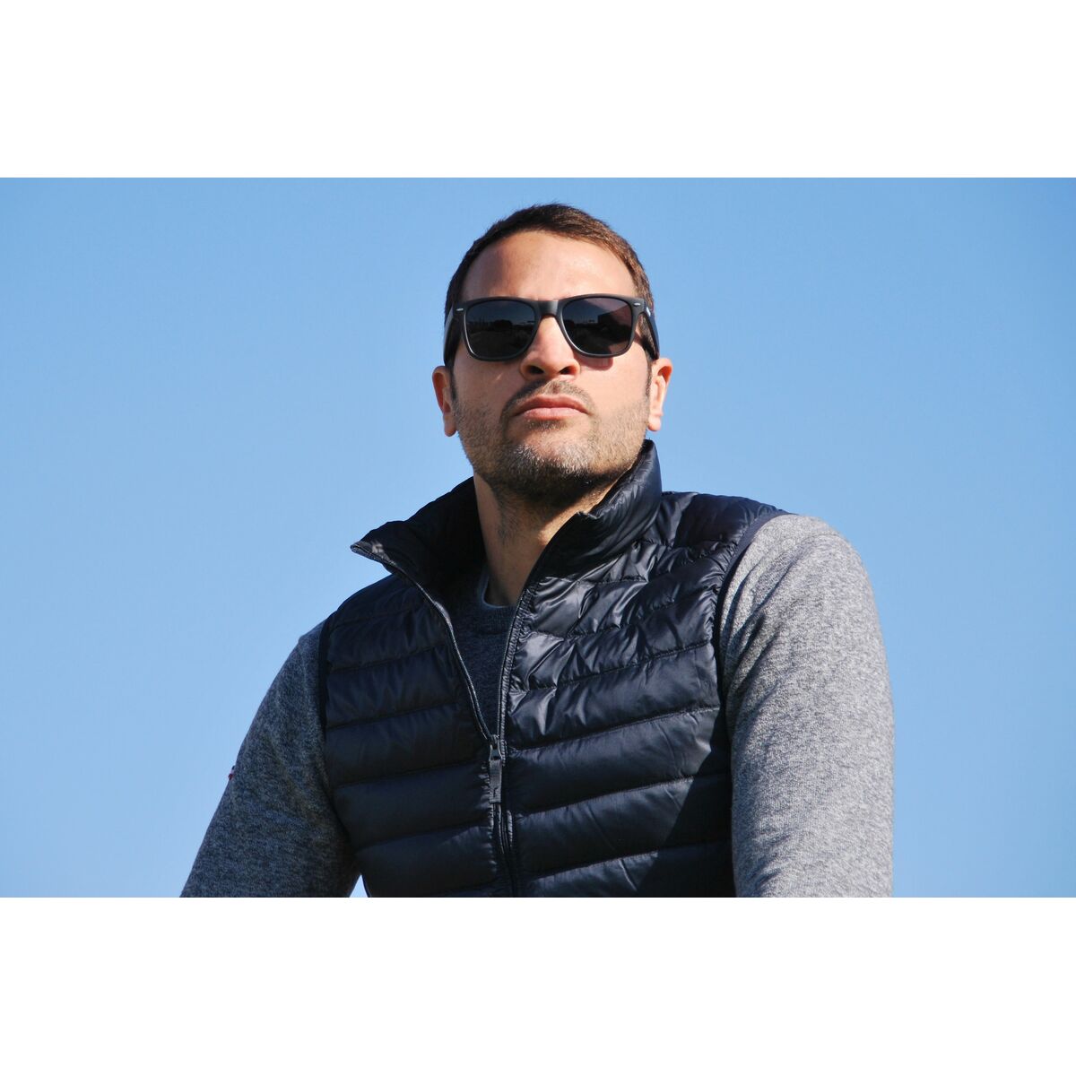 Unisex Sunglasses Eagle WAVE Black-4