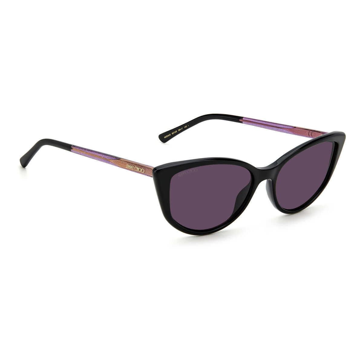 Ladies' Sunglasses Jimmy Choo NADIA/S Black ø 56 mm-5