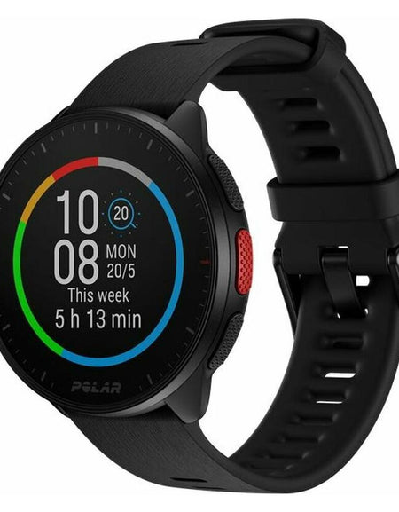 Smart Watch with Pedometer Polar Black 1,2" Ø 45 mm-0