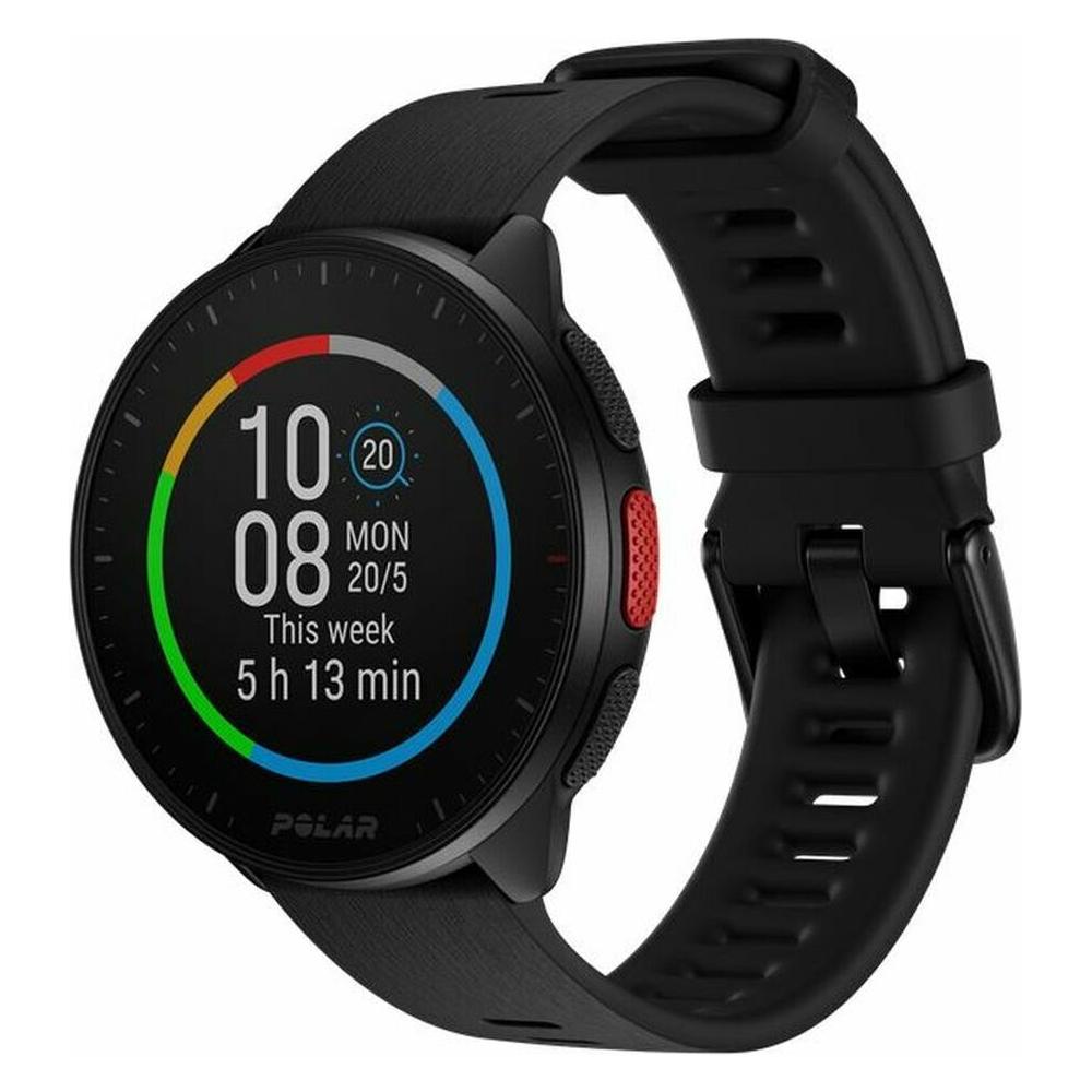 Smart Watch with Pedometer Polar Black 1,2" Ø 45 mm-0