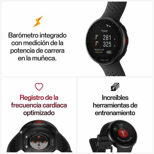 Load image into Gallery viewer, Smartwatch Polar Black 1,2"-3
