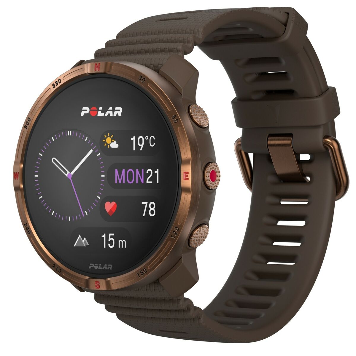 Smartwatch Polar GRIT X2 Brown-0