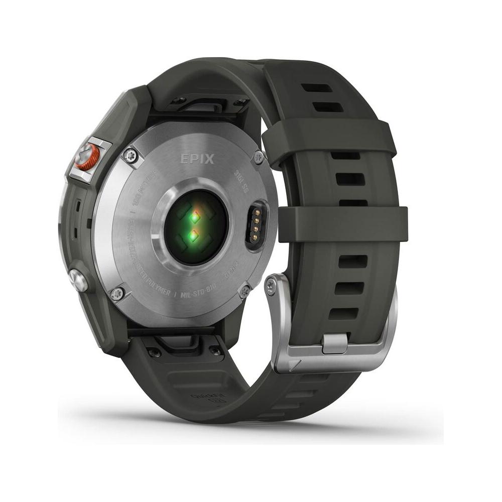 Smartwatch GARMIN Epix G2 Silver Black Grey 1,3"-2