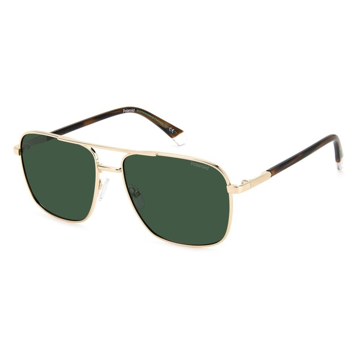 Men's Sunglasses Polaroid PLD-4128-S-X-J5G Golden ø 58 mm-0