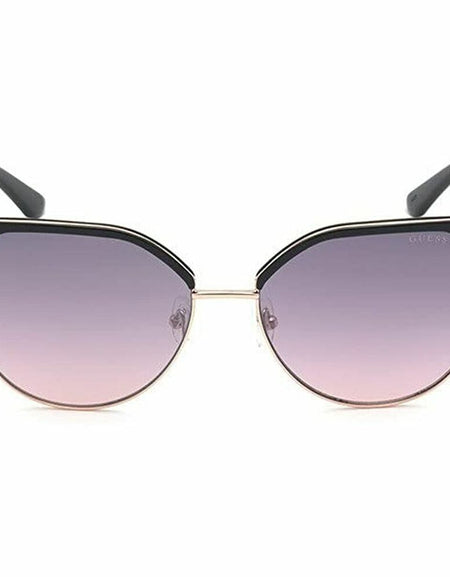 Unisex Sunglasses Shine Inline GU7736 01U Black Golden ø 58 mm-0