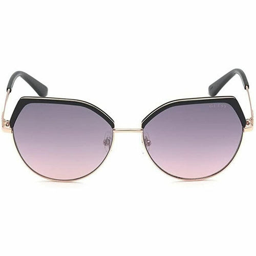 Load image into Gallery viewer, Unisex Sunglasses Shine Inline GU7736 01U Black Golden ø 58 mm-0
