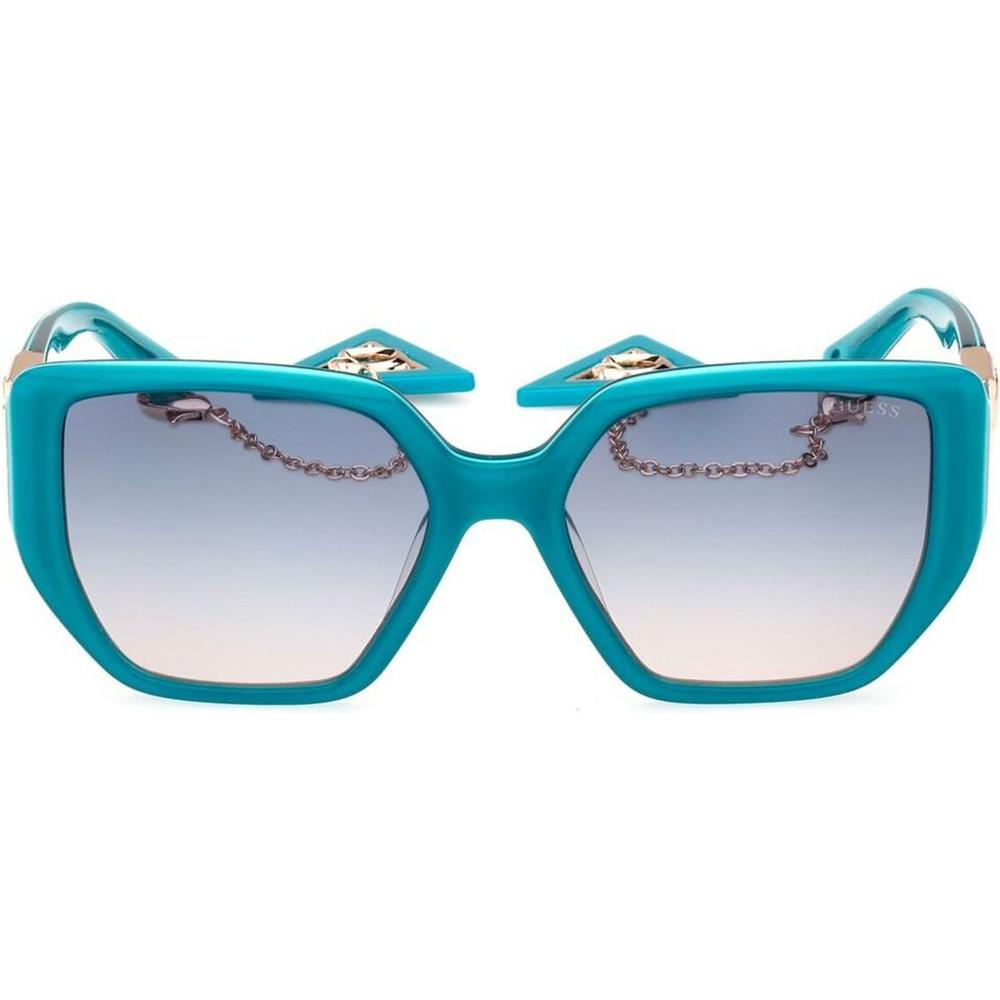 Ladies' Sunglasses Guess W Turquoise Ø 55 mm-1