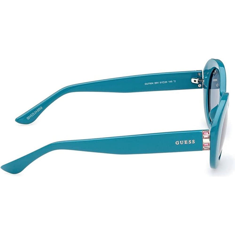 Ladies' Sunglasses Guess GU7904 89V Turquoise Ø 51 mm-3