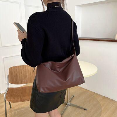 Load image into Gallery viewer, Luxurious Adjustable Strap PU Leather Handbag
