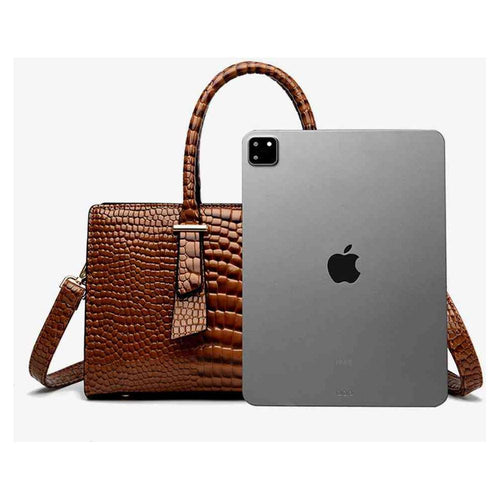 Load image into Gallery viewer, Designer Textured PU Leather Handbag - A Statement of Elegance
