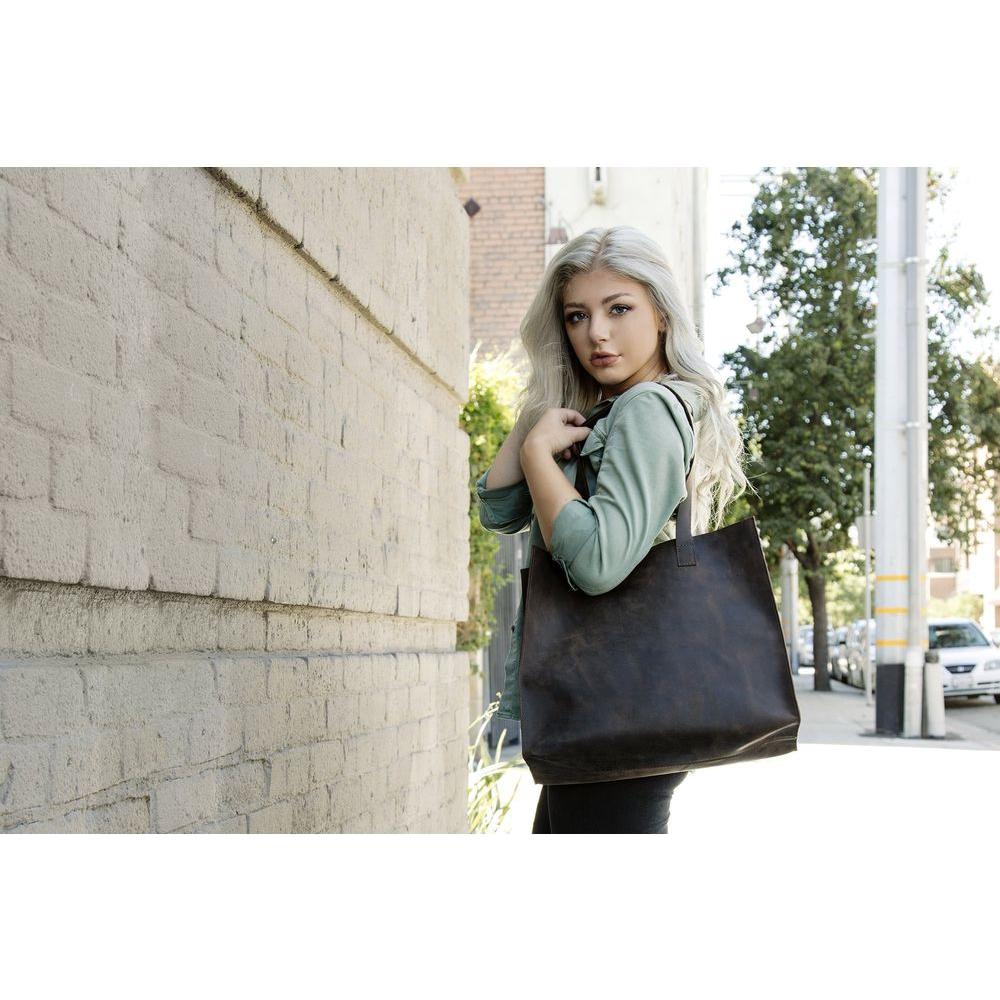 Raw Edge Tote - Exquisite Luxury Handbag