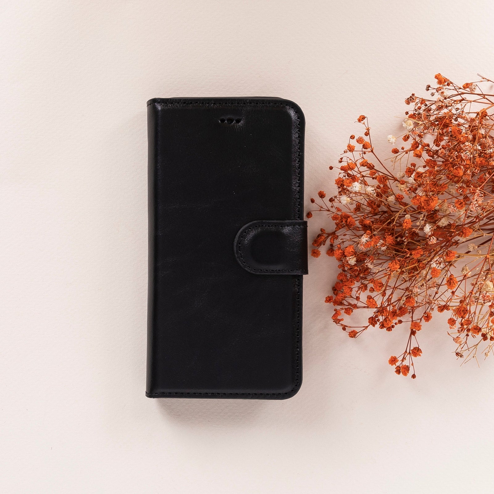 Magic iPhone 16E Detachable Leather Wallet Case-5