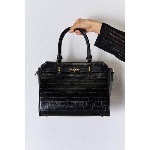 Load image into Gallery viewer, David Jones Texture PU Leather Handbag - Elevate Your Elegance
