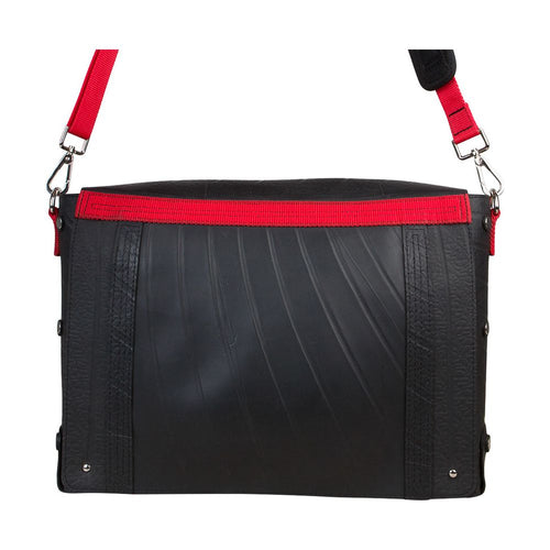 Load image into Gallery viewer, Feby Recycled Rubber Satchel &amp; Vegan Messenger Bag (3 colours
