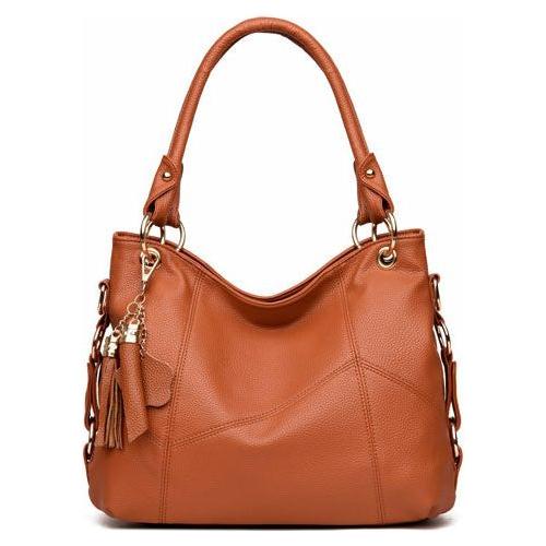 Load image into Gallery viewer, Fashion One Shoulder PU Leather Handbag – A Pinnacle of Sophistication
